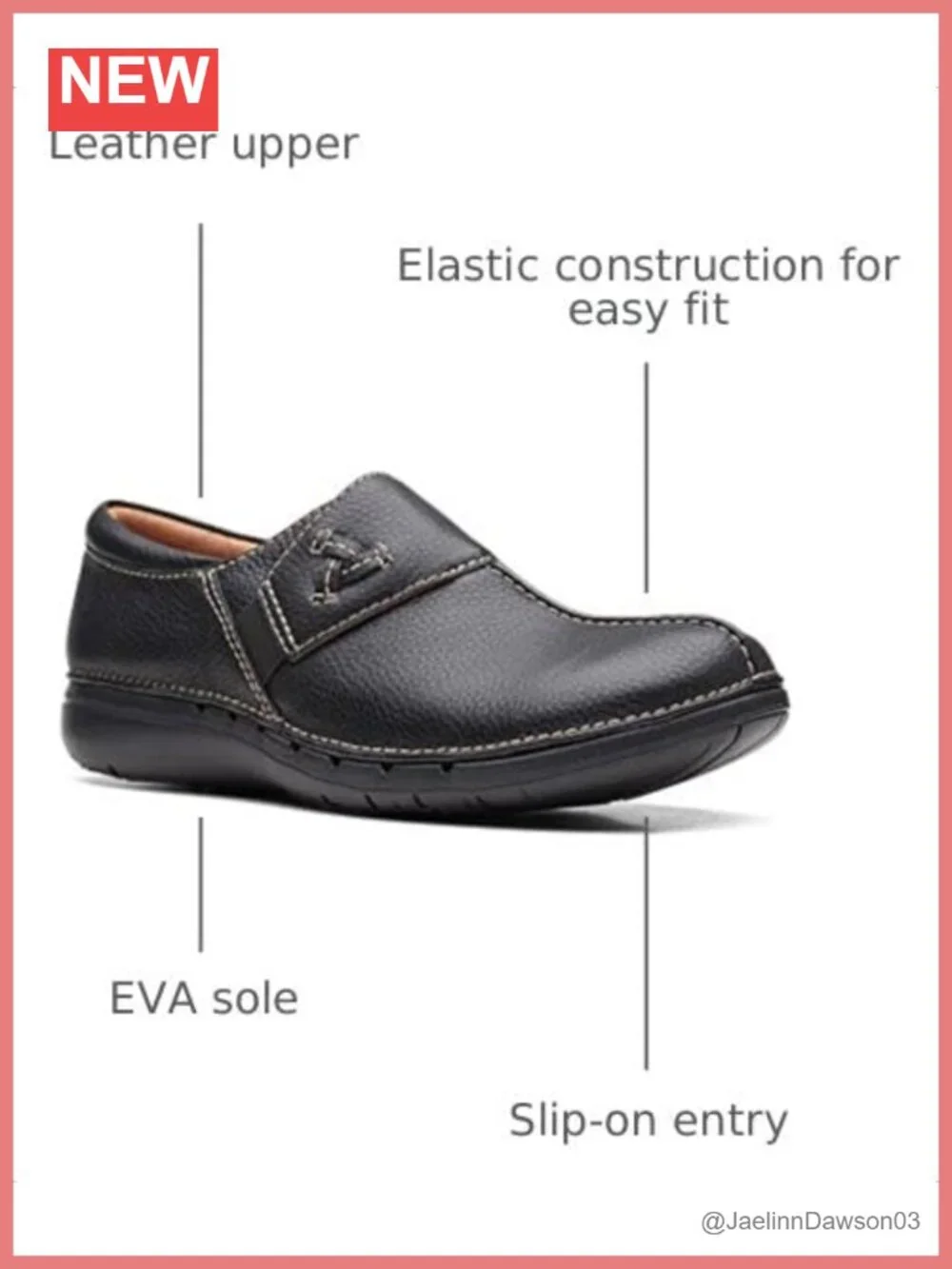 Women's Leather Slip-On Loafers Flat Open Toe Casual Walking Shoes